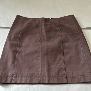 Free People Dusty Purple Mini Skirt